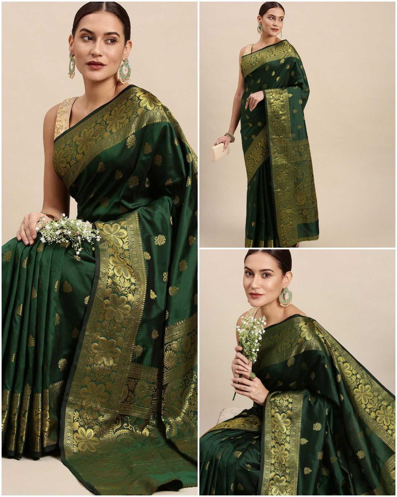 MF-1090 Lichi Silk Party Wear Sarees Catalog